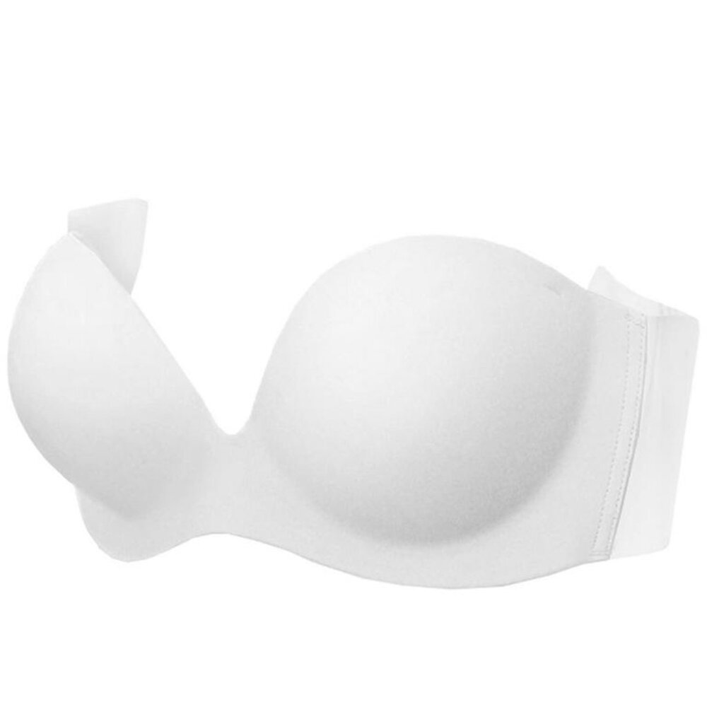 Women's Strapless Backless Invisible Push-up Self Adhesive Bra